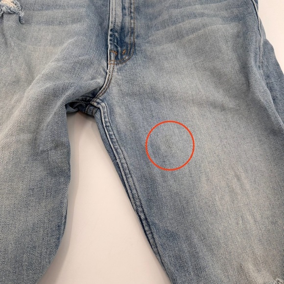 Mother Superior The High Waisted Rider Skimp The Confession Jeans Size:30 FLAW - Picture 6 of 8